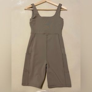 Oak + Fort Beige Romper